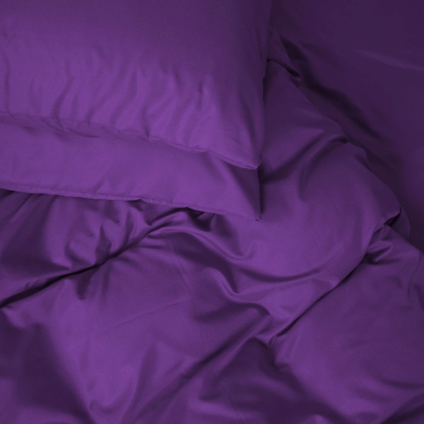 Фото - Комплект постільної білизни дитячий MirSon №19-3424 Sunset Purple Mikrosatin Premium Однотонний 110х140 см (2200007237258)